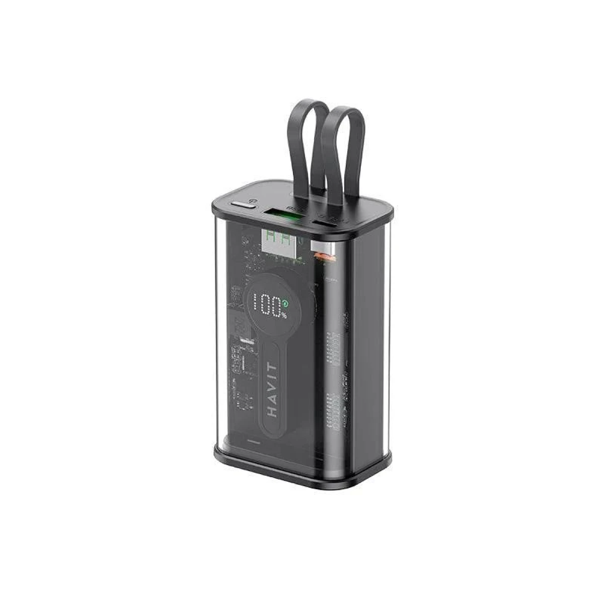 HAVIT PB94 Charge Power Bank 10K mAh - Black HAVIT PB94 Charge Power Bank 10K mAh - Black